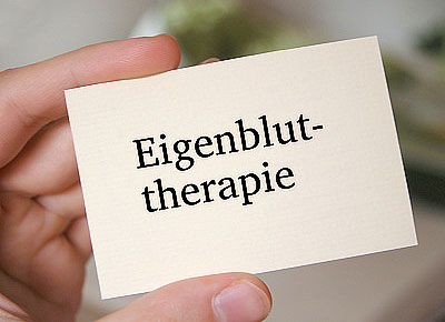 Eigenbluttherapie Eigenblut